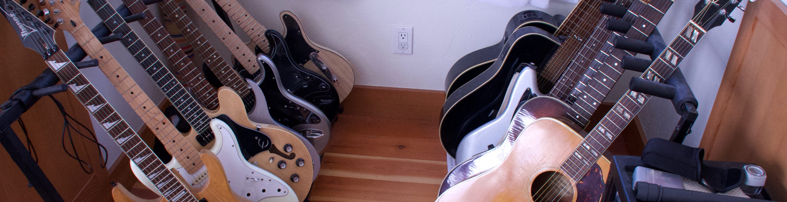 Guitars of Michael Angel North